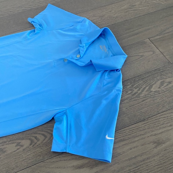Nike Blue golf polo men’s small - Picture 2 of 6